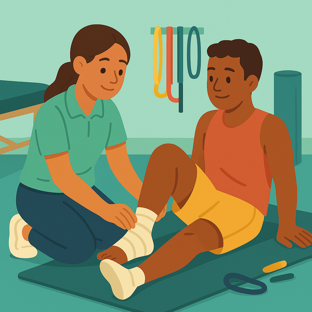 What it's like to work as a Athletic Trainer