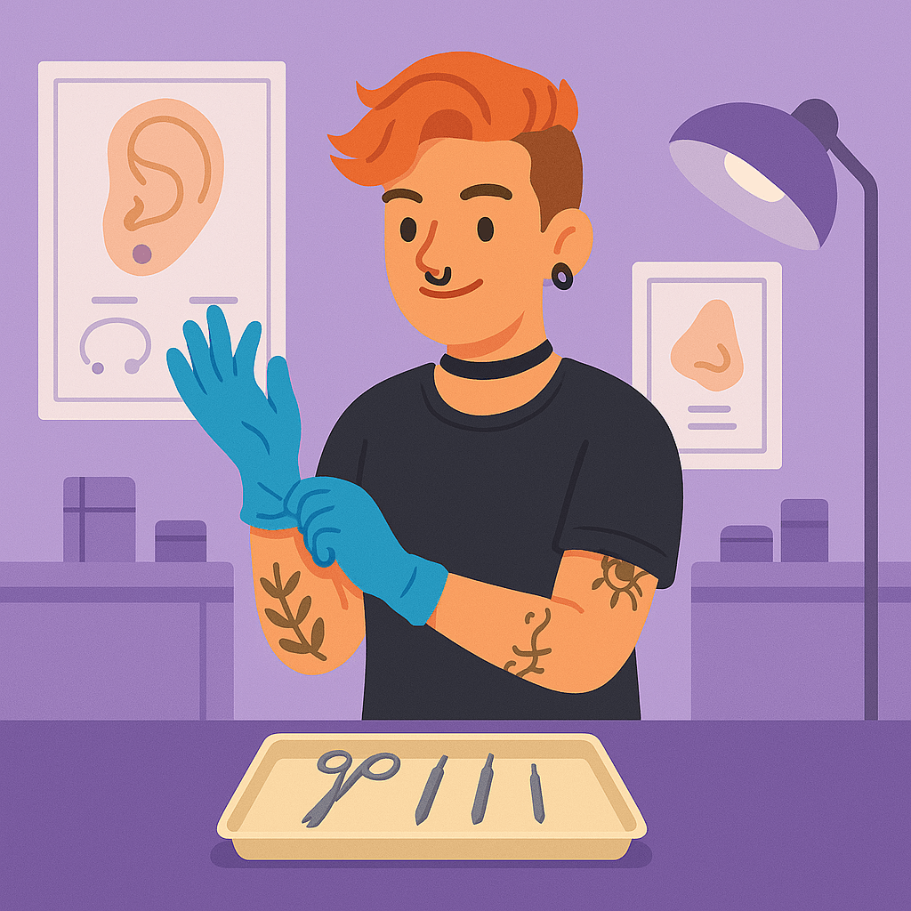 What it's like to work as a Body Piercer