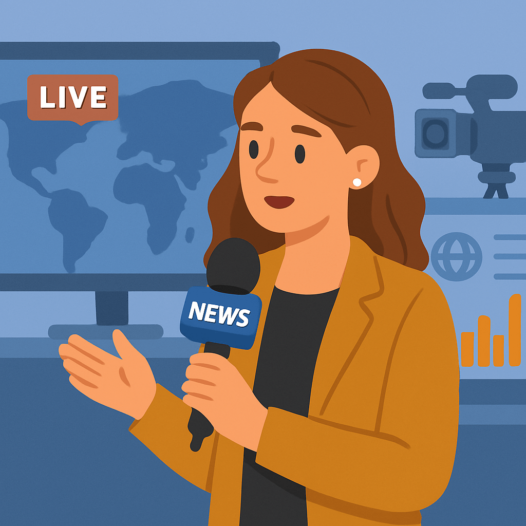 What it's like to work as a Broadcast Journalist