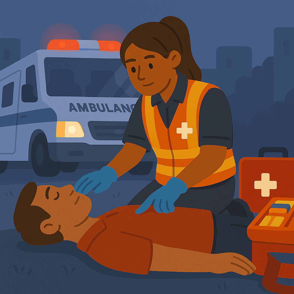 What it's like to work as a (EMT)/Paramedic