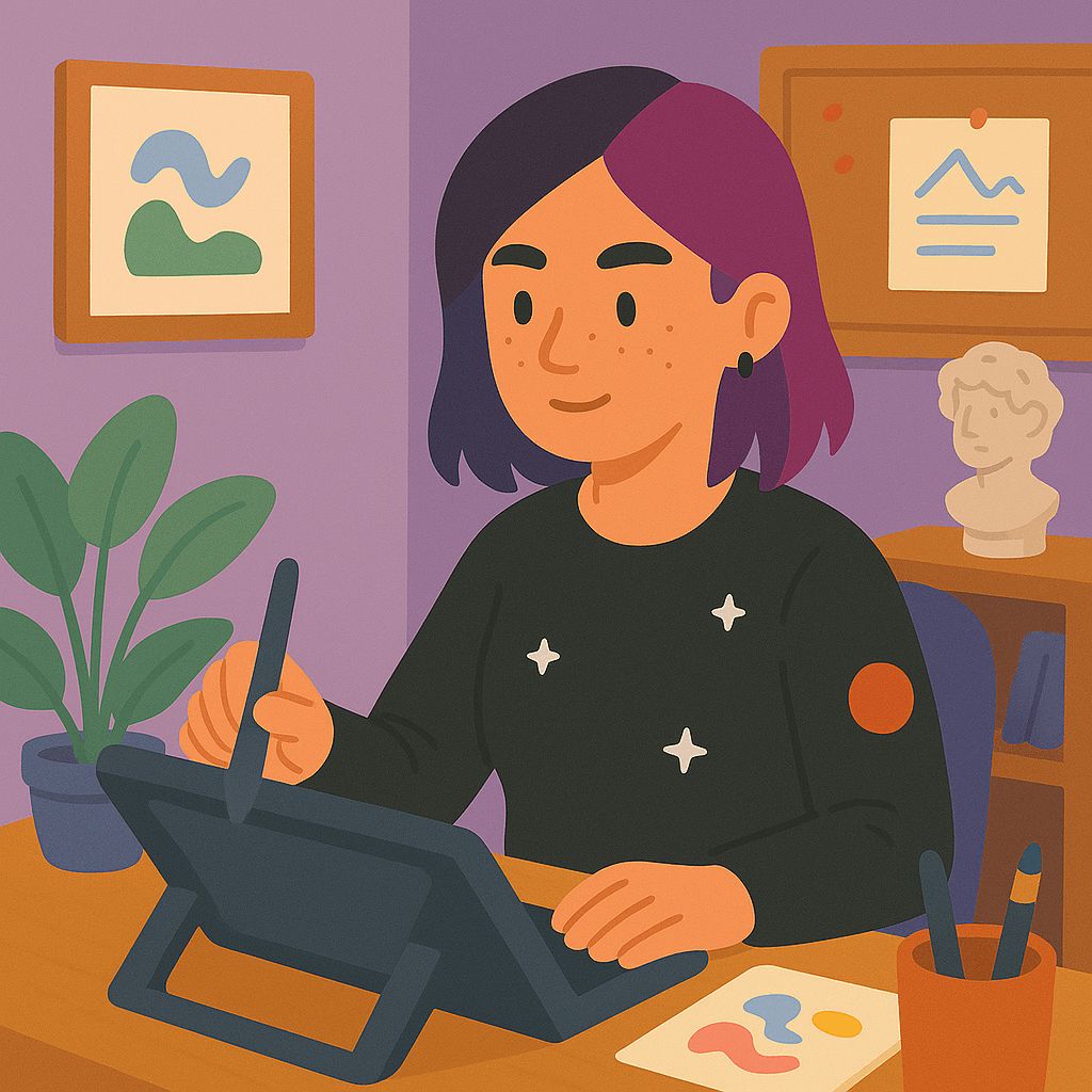 What it's like to work as a Freelance Artist