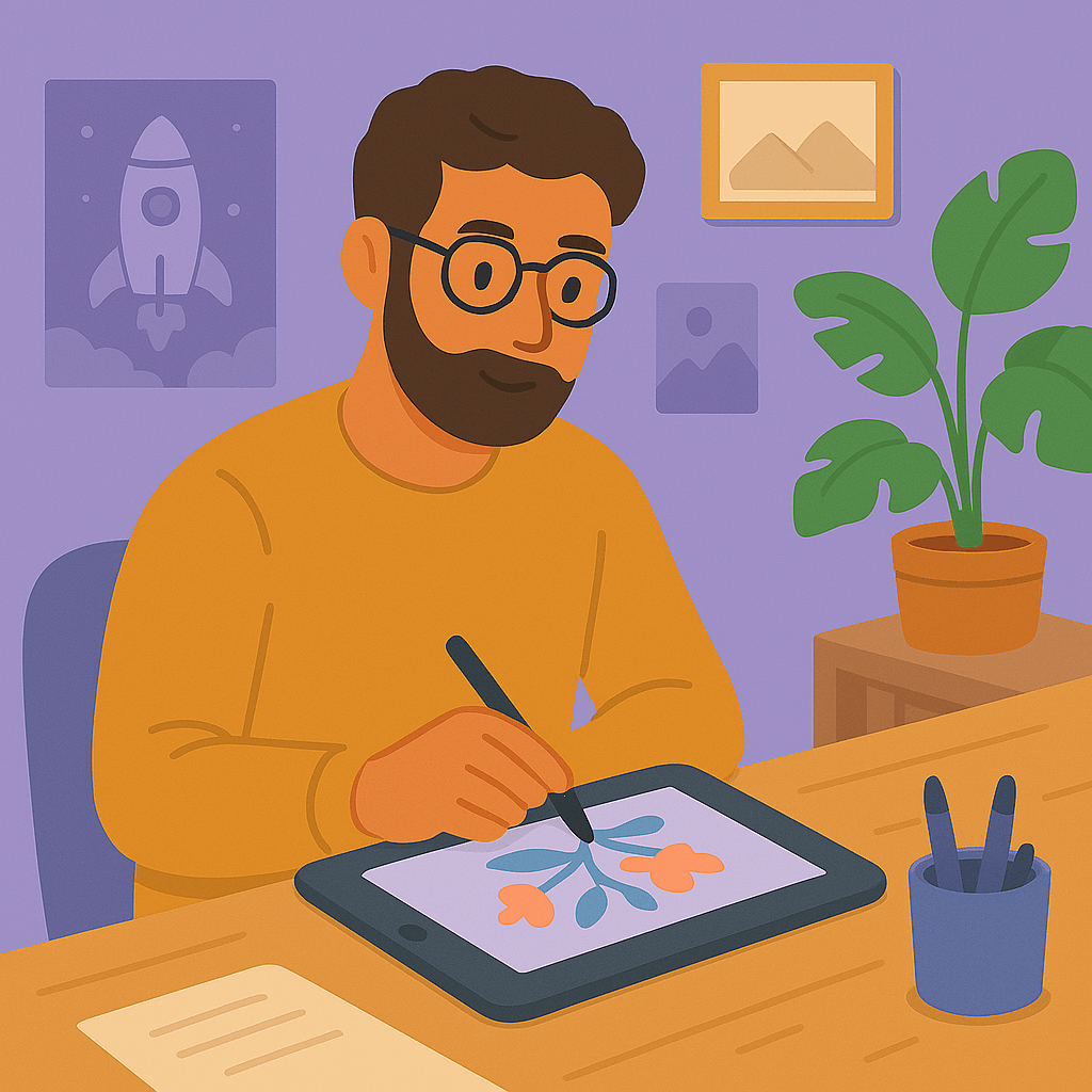 What it's like to work as a Illustrator