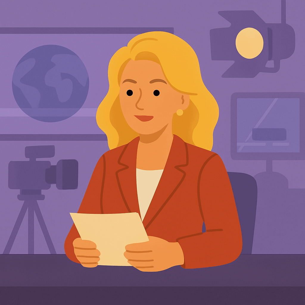 What it's like to work as a News Anchor