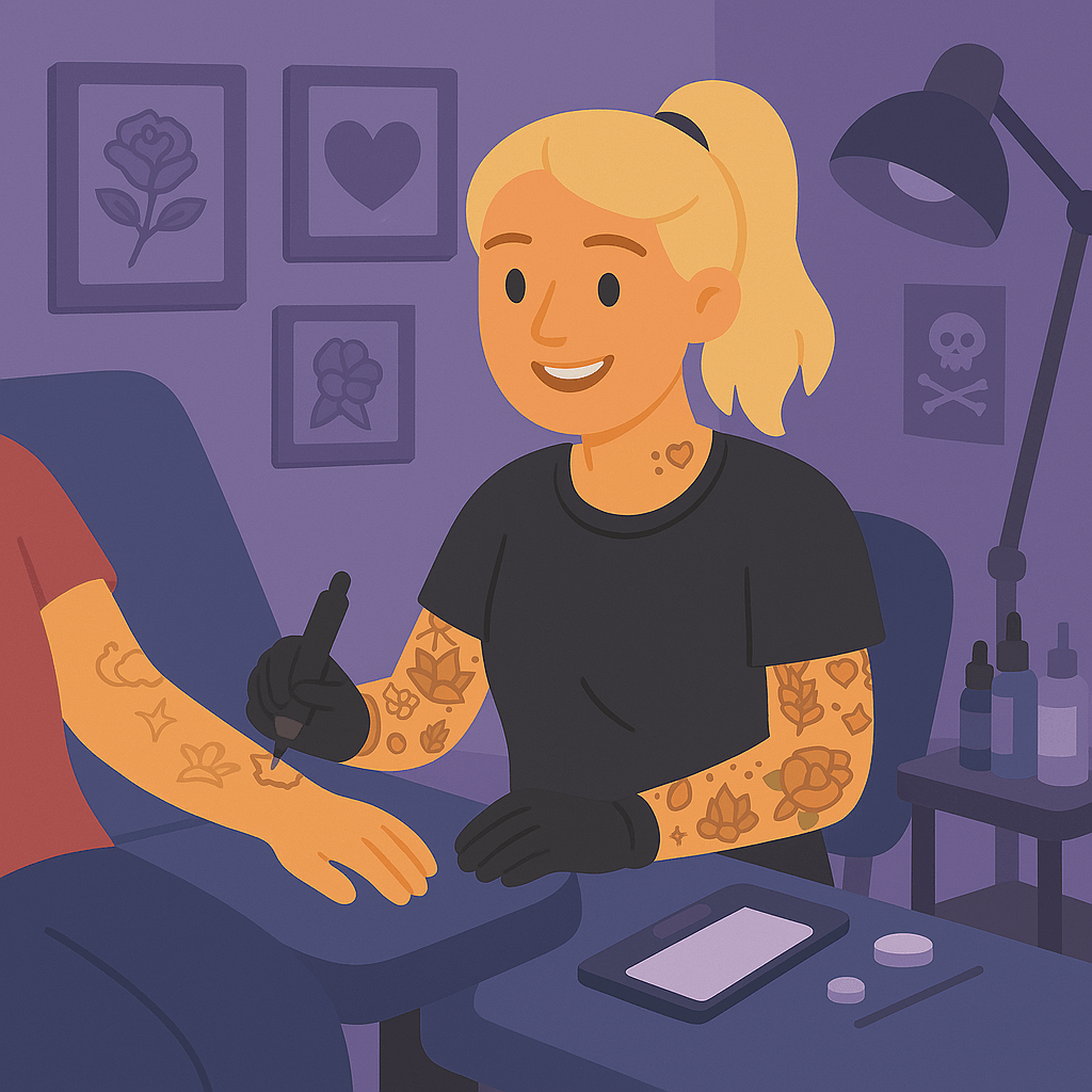 What it's like to work as a Tattoo Artist